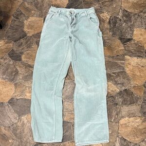 PacSun Sky Blue Corduroy Trousers size 25